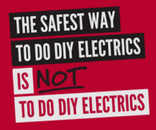 Choose an Electrician - Don't DIY Electric